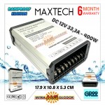 Power Supply Trafo LED CCTV DC 12V 33.3A | 400W (Medium Quality) - Rainproof